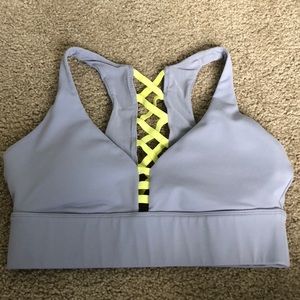 Gray Fabletics Sports Bra